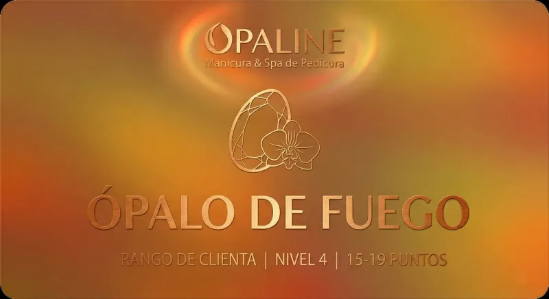 Ópalo de fuego · Nivel 4 · de 15 a 19 puntos